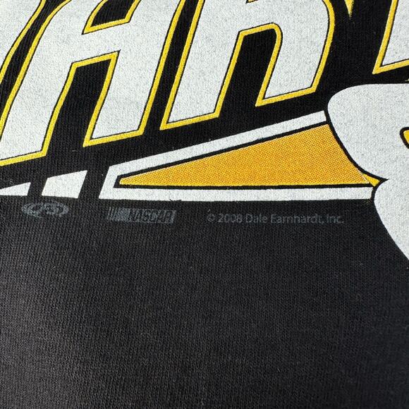 Mark Martin #8 Nascar T-Shirt Black US Army Car Checkered Flag Sports 2008 Large - Picture 5 of 8